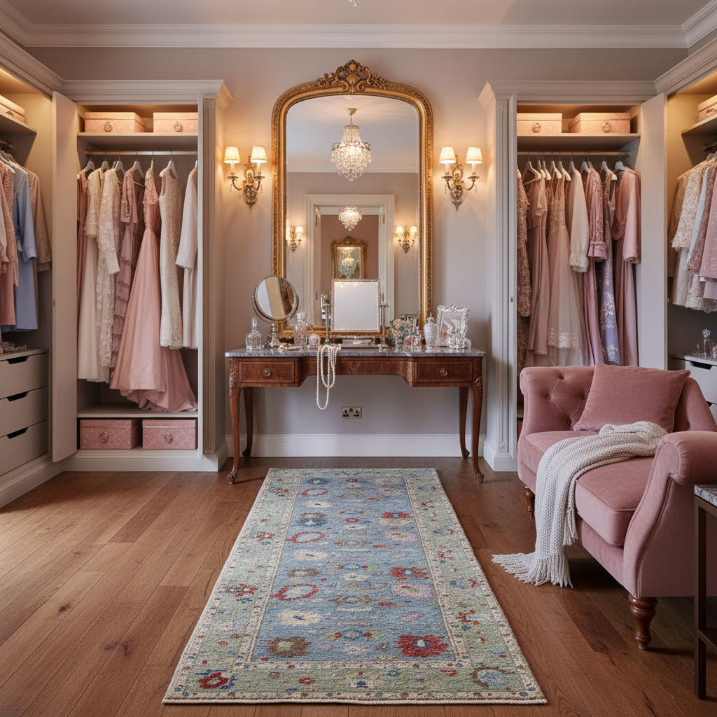 ELARONA - Hand Knotted Oushak Carpet